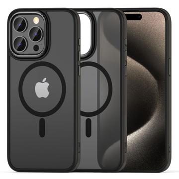 Custodia Tech-Protect Magmat 2 per iPhone 15 Pro Max - Compatibile con MagSafe - Nero opaco