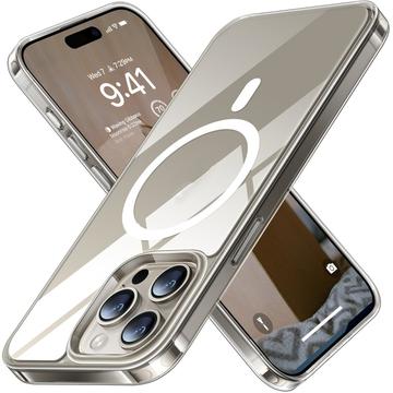 Custodia in TPU iPhone 15 Pro Max Torras X-Shock MagSafe - Trasparente