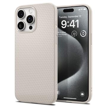 Custodia in TPU Spigen Liquid Air per iPhone 15 Pro - Titanio naturale