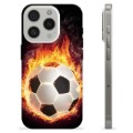 iPhone 15 Pro Custodia TPU - Fiamma di Calcio