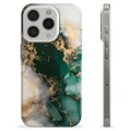 iPhone 15 Pro Custodia TPU - Marmo Giada