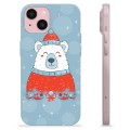 iPhone 15 Custodia TPU - Orso di Natale