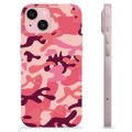 iPhone 15 Custodia TPU - Camuflage Rosa
