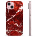 iPhone 15 Custodia TPU - Marmo Rosso