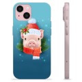 iPhone 15 Custodia TPU - Maialino d'inverno