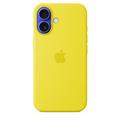 Custodia in Silicone per iPhone 16 Apple con MagSafe MYY73ZM/A - Frutto di carambola