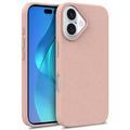 Custodia Biodegradabile per iPhone 16 - Rosa