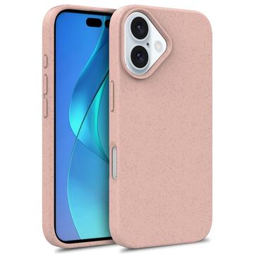 Custodia Biodegradabile per iPhone 16 - Rosa
