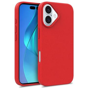 Custodia Biodegradabile per iPhone 16 - Rossa