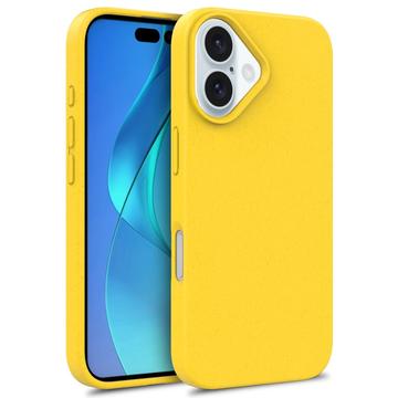Custodia Biodegradabile per iPhone 16 - Gialla