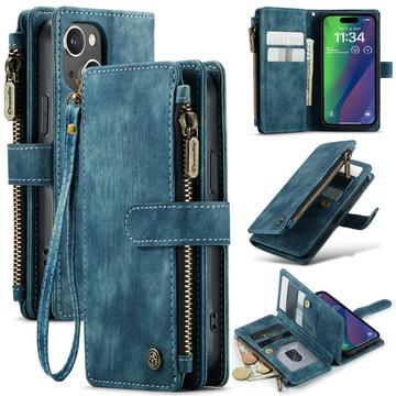 Custodia a Portafoglio Multifunzionale Caseme C30 per iPhone 16 - Blu