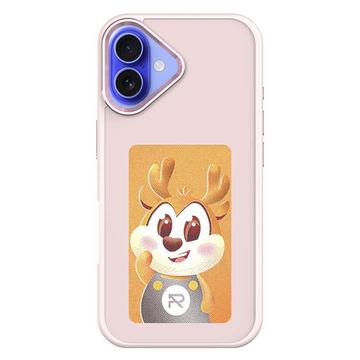 Custodia DIY E-InkCase NFC per iPhone 16 - Rosa