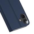 Custodia Flip Dux Ducis Skin Pro per iPhone 16 - Blu