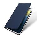 Custodia Flip Dux Ducis Skin Pro per iPhone 16 - Blu