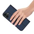 Custodia Flip Dux Ducis Skin Pro per iPhone 16 - Blu