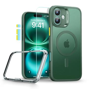 iPhone 16 ESR HaloLock MagSafe Classic Pro Set - Verde smerigliato