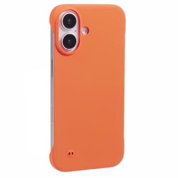Custodia in Plastica Senza Cornice per iPhone 16 - Arancione