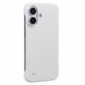 Custodia in Plastica Senza Cornice per iPhone 16 - Bianca