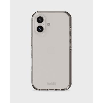 Custodia Holdit Seethru per iPhone 16 - Bianca