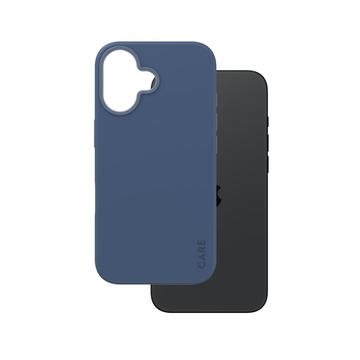 Custodia per iPhone 16 PanzerGlass Care Fearlessly Fashionable - Compatibile con MagSafe - Blu