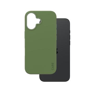 Custodia per iPhone 16 PanzerGlass Care Fearlessly Fashionable - Compatibile con MagSafe - Verde