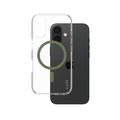 Custodia da combattimento urbana trasparente per iPhone 16 PanzerGlass Care - Compatibile con MagSafe
