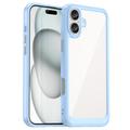 Custodia Ibrida Anti-Shock per iPhone 16 Plus - Blu