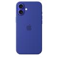 Custodia in Silicone per iPhone 16 Plus Apple con MagSafe MYYF3ZM/A - Ultramarine