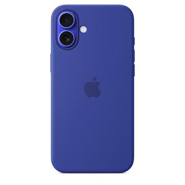 Custodia in Silicone per iPhone 16 Plus Apple con MagSafe MYYF3ZM/A - Ultramarine