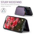 Custodia per iPhone 16 Plus Caseme C22 Portafoglio RFID - Viola