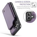 Custodia per iPhone 16 Plus Caseme C22 Portafoglio RFID - Viola