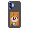 Custodia DIY E-InkCase NFC per iPhone 16 Plus - Nero