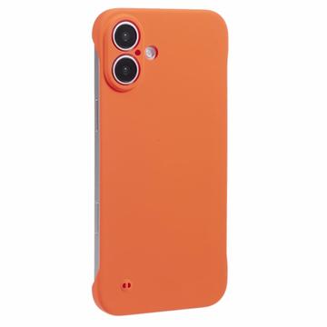 Custodia in Plastica Senza Cornice per iPhone 16 Plus - Arancione