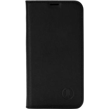 Custodia a Flip in Pelle JT Berlin BookCase Tegel per iPhone 16 Plus - Nera