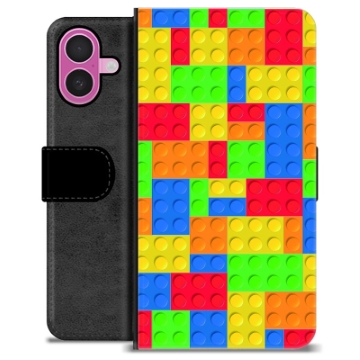 iPhone 16 Plus Custodia Portafoglio - Blocchi