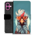 iPhone 16 Plus Custodia Portafoglio - Gallina