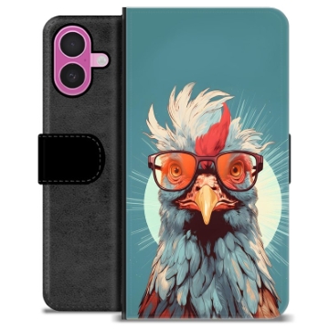 iPhone 16 Plus Custodia Portafoglio - Gallina