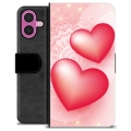 iPhone 16 Plus Custodia Portafoglio - Amore
