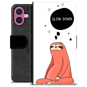 iPhone 16 Plus Custodia Portafoglio - Slow Down