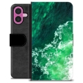 iPhone 16 Plus Custodia Portafoglio - Onde