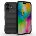 Cover in TPU Rugged per iPhone 16 Plus - Nera