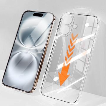 Kit di protezione 2-in-1 iPhone 16 Plus Rurihai - Trasparente