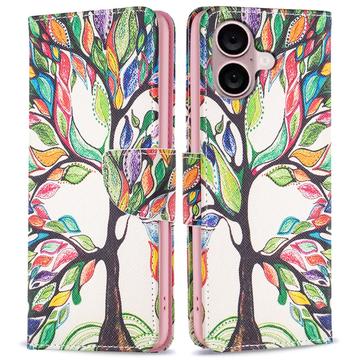 Custodia a Portafoglio Wonder Series per iPhone 16 Plus - Fiore