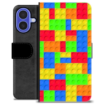 iPhone 16 Custodia Portafoglio - Blocchi