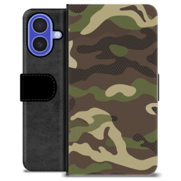 iPhone 16 Custodia Portafoglio - Camouflage