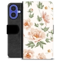 iPhone 16 Custodia Portafoglio - Floreale