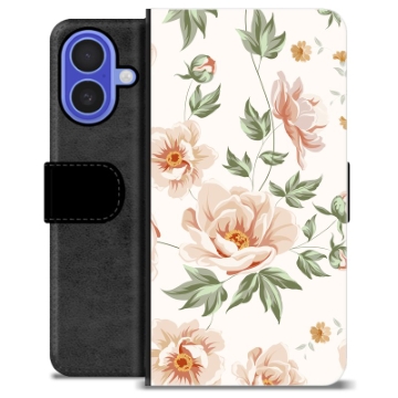 iPhone 16 Custodia Portafoglio - Floreale