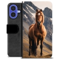 iPhone 16 Custodia Portafoglio - Cavallo
