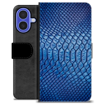 iPhone 16 Custodia Portafoglio - Pelle