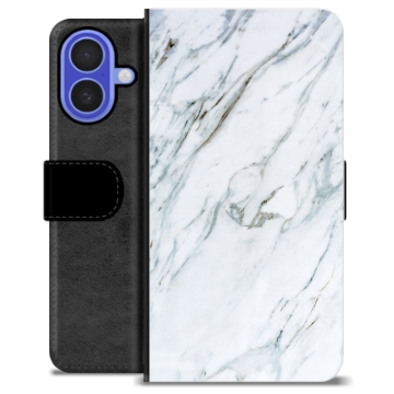 iPhone 16 Custodia Portafoglio - Marmo